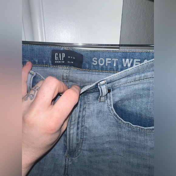 Gap Men’s Slim Jeans size 32X30 - Picture 2 of 10